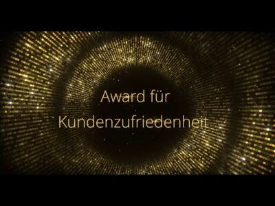 TÜV RHEINLAND AWARD FÜR KUNDENZUFRIEDENHEIT 2022.